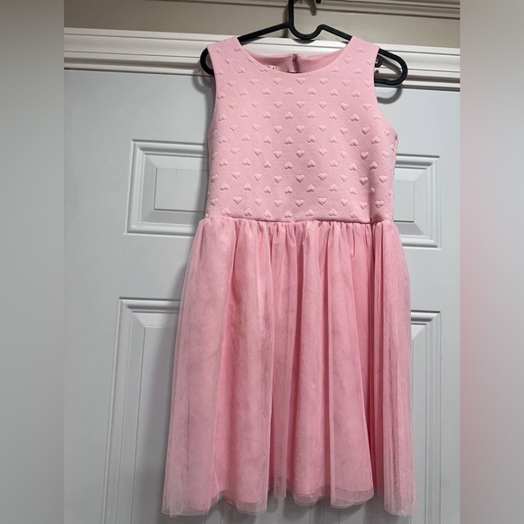 Girls hearts coat and Dress set Size 16 - Picture 3 of 5